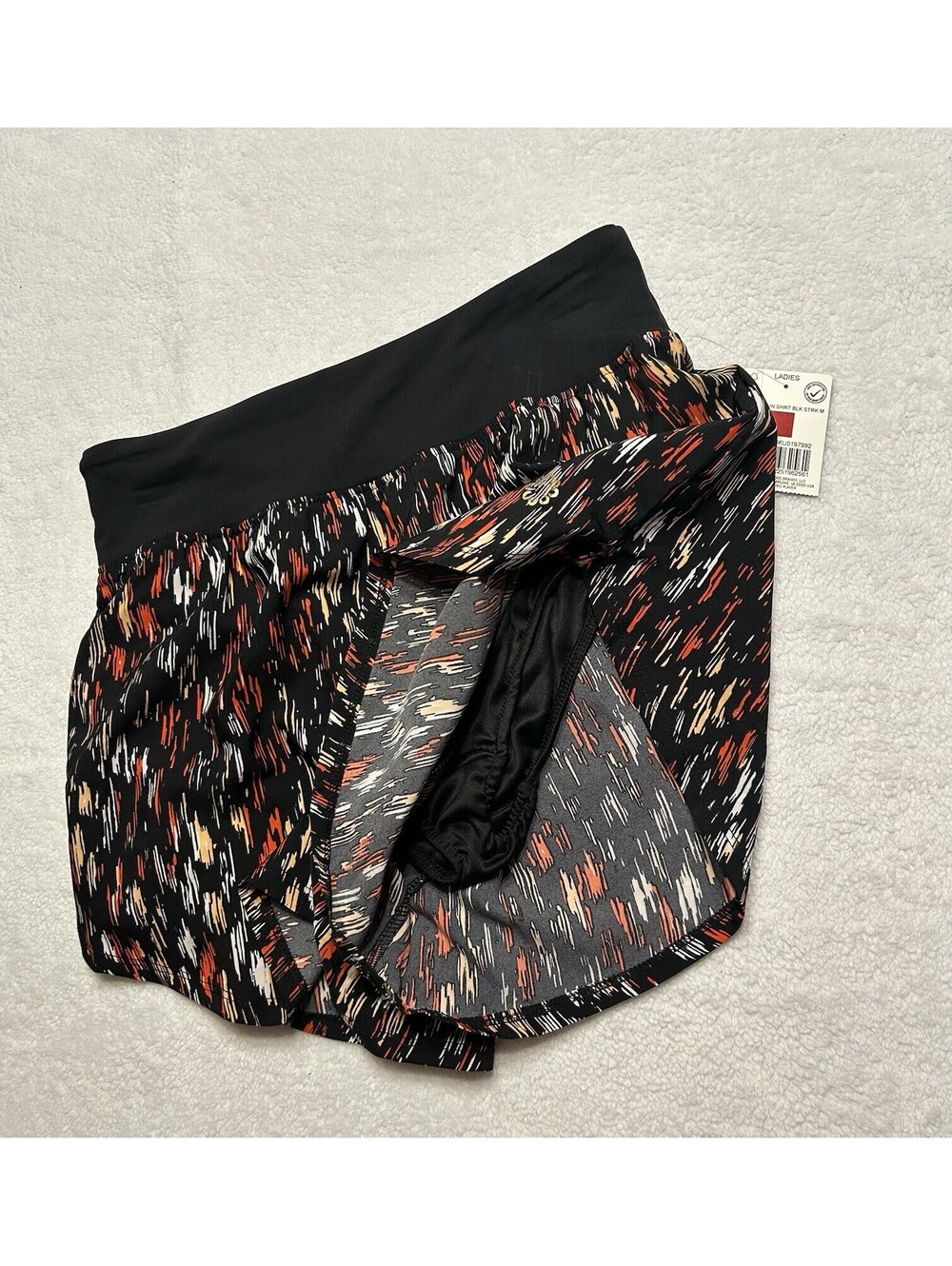 Pro Player Women's Shorts Size S Black Multicolor *New With Tag - Picture 3 of 5